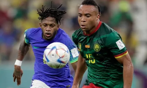 Fred và Antony tỏa sáng bất chấp Brazil thua trận