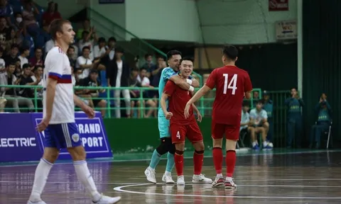 Tuyển futsal Việt Nam hòa 3-3 với đội tốp 4 thế giới