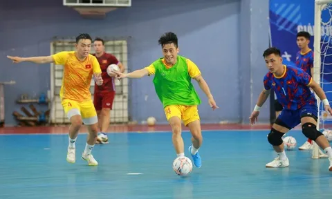 HLV tuyển futsal Việt Nam tập trung cải thiện lối chơi cá nhân