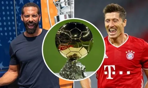 Gạch tên Messi, Ferdinand ủng hộ Lewandowski giành QBV