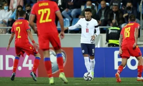 Gareth Southgate đánh giá về màn trình diễn của Jadon Sancho
