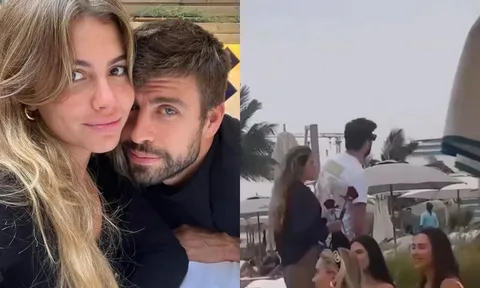 Gerard Pique bù đắp cho bạn gái mới