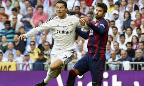 Gerard Pique: “Cristiano Ronaldo là người giỏi nhất”