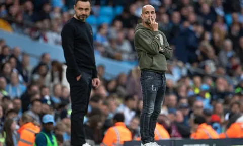 Pep Guardiola thận trọng khi nhắc đến Brighton & Hove Albion