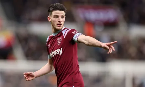 Declan Rice sẽ có mức giá đắt kỷ lục