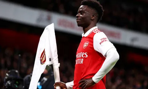 9 'họng pháo' đỉnh nhất châu Âu: Saka sánh ngang Mbappe, Haaland out trình