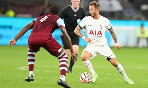 James Maddison đá chính, Tottenham để thua trong trận cầu 5 bàn