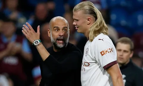 Tranh cãi với Haaland ngay trên sân, Guardiola nói thẳng lý do