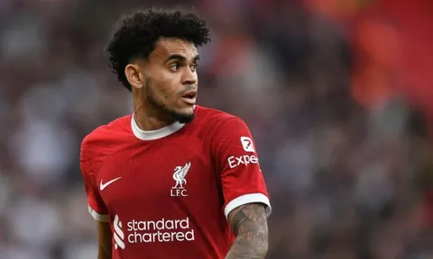 Diaz cay đắng với bàn thắng bị 'cướp' của Liverpool trước Spurs