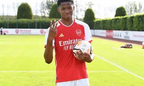 Chido Obi-Martin, "báu vật" Arsenal hủy diệt U16 Liverpool, là ai?
