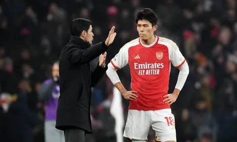 Takehiro Tomiyasu muốn đền đáp Arsenal