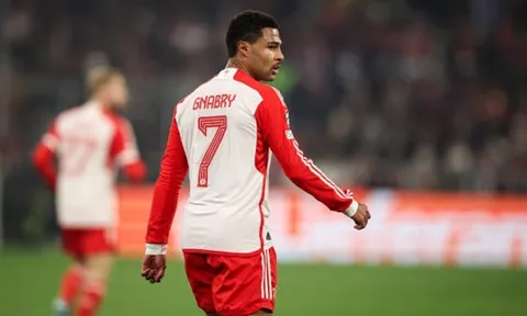 Serge Gnabry hào hứng trước cuộc đối đầu với Arsenal