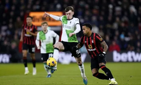 Thắng đậm AFC Bournemouth, Jurgen Klopp hết lời khen ngợi sao trẻ Liverpool