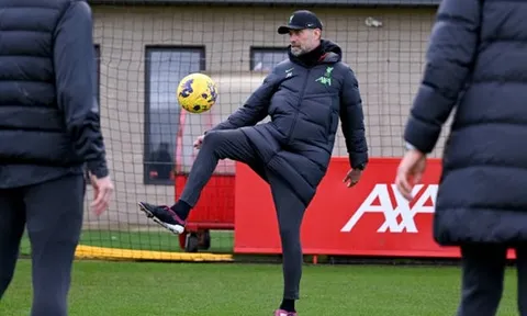 Liverpool chuẩn bị cho trận đấu quan trọng với Arsenal, Thiago trở lại?