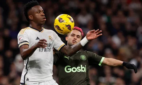 Thảm họa đến từ Man City xuất hiện trong trận Real 4-0 Girona