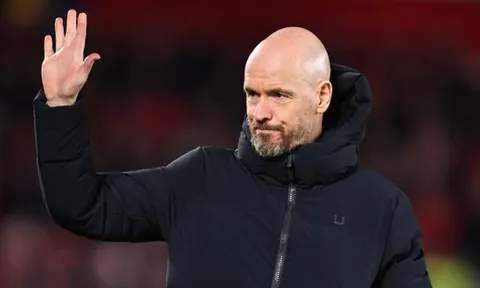 Erik ten Hag ca ngợi học trò sau chiến thắng nhọc nhằn