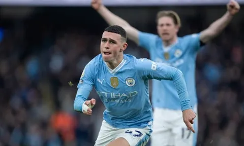 "Giải cứu" Man City, Phil Foden được Pep Guardiola khen ngợi hết lời