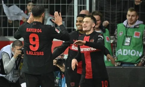 Hơn người từ sớm, Bayer Leverkusen dễ dàng đánh bại Wolfsburg