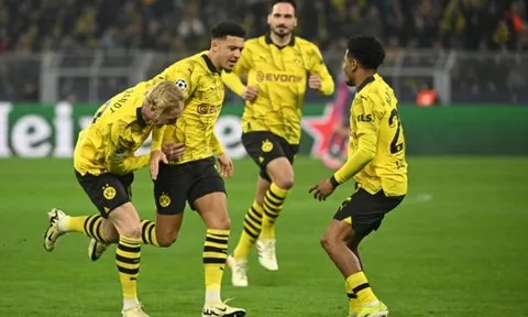 Sancho lập siêu phẩm, Dortmund nhọc nhằn giành vé vào tứ kết Champions League