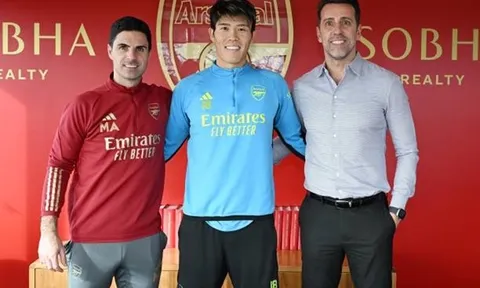 Arsenal "trói chân" thành công Tomiyasu, Arteta lên tiếng