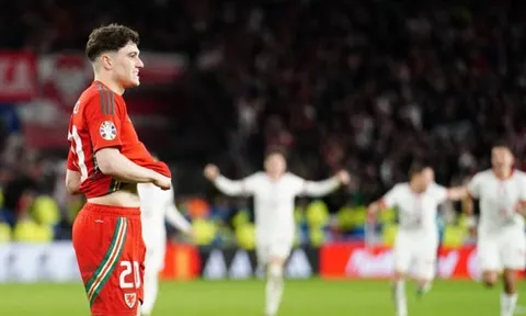 "Yếu bóng vía" trên chấm 11 mét, người cũ M.U đá bay tấm vé dự EURO 2024 của xứ Wales