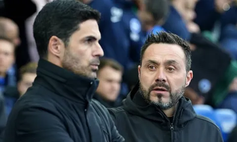 Đội nhà thua thảm, Roberto De Zerbi thừa nhận trình độ của Arsenal
