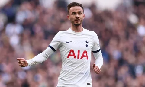 James Maddison đặt mục tiêu cho Tottenham Hotspur