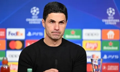 Mikel Arteta "cạn lời" với các học trò sau thất bại
