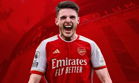 Gia nhập Arsenal, Declan Rice nhận mức lương khủng