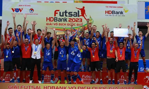 Giải futsal VĐQG 2023: Thái Sơn Nam vô địch đầy kịch tính
