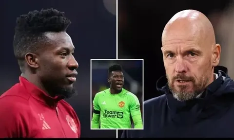 Giữa tin đồn De Gea, Ten Hag nói lên sự thật phũ phàng về Onana