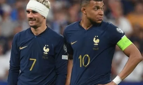 Griezmann đổ máu trong trận thắng của tuyển Pháp