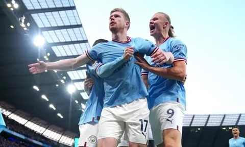 Pep thán phục De Bruyne và Haaland