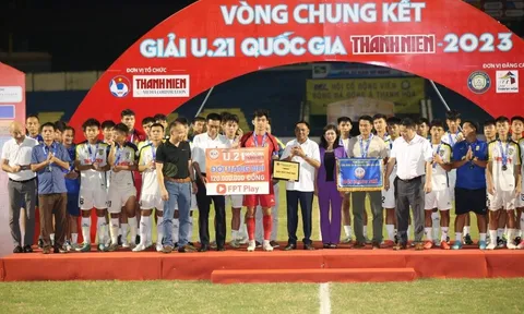 Gục ngã trên chấm luân lưu, SLNA tuột chức vô địch U21 quốc gia 2023