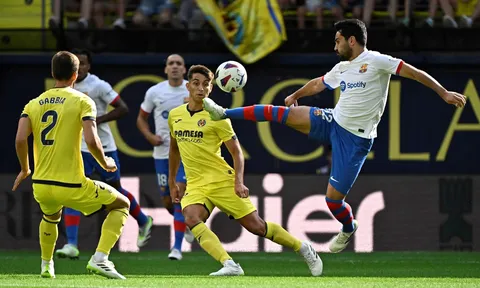 Barca và Villarreal rượt đuổi tỷ số trong trận cầu 7 bàn