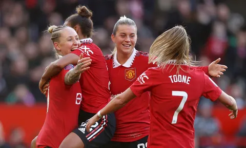 Hạ Man City, đội nữ M.U tạo nên cuộc đua vô địch gay cấn tới phút chót