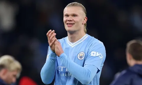 Erling Haaland báo tin vui cho người hâm mộ Manchester City