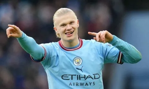 Haaland dẫn đầu, Man City thống trị bảng xếp hạng phong độ ở EPL
