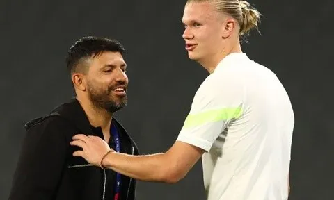 Haaland đón vị khách đặc biệt trước chung kết Champions League
