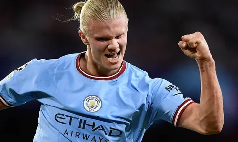 Haaland nhận điểm 10 khi giúp Man City vô địch Premier League