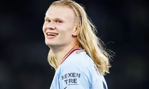 Haaland thành người hùng trong phòng thay đồ Man City