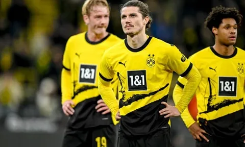 Hàng thủ “mơ ngủ”, Borussia Dortmund thua sốc trên sân nhà