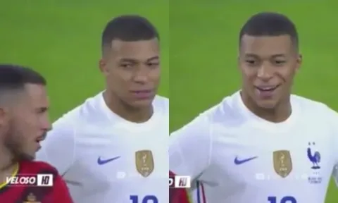 Hành động của Hazard với Mbappe lại khiến thượng tầng PSG nổi đóa?