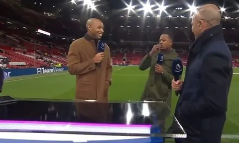 Hành động kỳ lạ của Evra trước mặt Henry tại Old Trafford