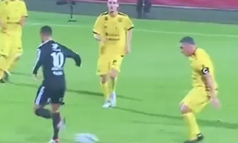 Hazard đánh gót kiến tạo vi diệu cho bố Mbappe