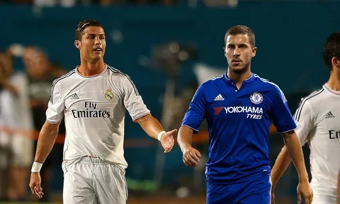 Hazard: “Nếu xét riêng tài năng, tôi xuất sắc hơn Ronaldo”