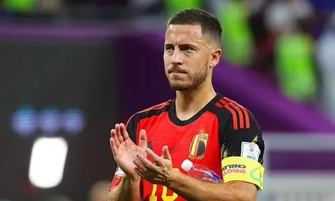 Hazard tiết lộ sốc về ý định từ giã tuyển Bỉ