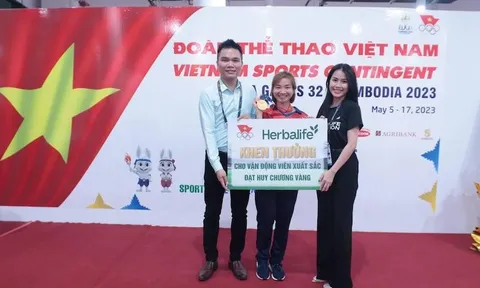 Herbalife Việt Nam đồng hành cùng Đoàn Thể thao Việt Nam tại Đại hội Thể Thao ĐNÁ lần thứ 32