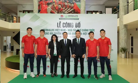 Herbalife Việt Nam và LĐBĐVN hợp tác vì tương lai bóng đá nước nhà