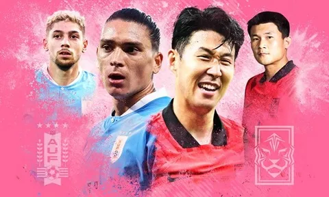 Nhận định bóng đá Uruguay vs Hàn Quốc: Khác biệt đẳng cấp